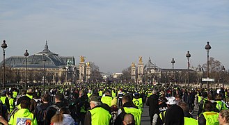 Esplanade des Invalides, Paris (16 février 2019).