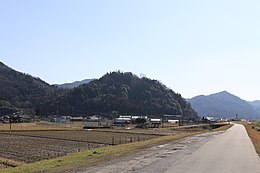 安芸国鈴尾城遠景