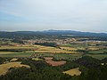 Artés seen from Serrat de Montcogul.