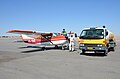 Betanken einer Cessna in Walvis Bay