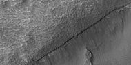 Close view of layers, as seen by HiRISE under HiWish program