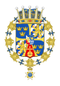 Sigvard's arms as Prince of Sweden and Duke of Uppland