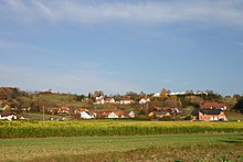 vilaĝeca panoramo de la parto Burgauberg