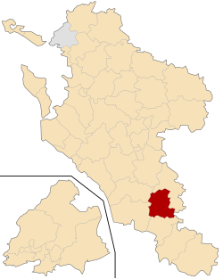 Кантон на карте департамента Шаранта Приморская
