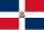 Bandera de República Dominicana.