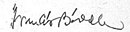 Firma di Francis Beverley Biddle