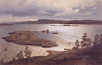 Осло-фьорд (Sandviksfjorden).