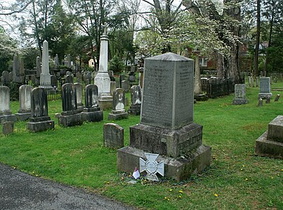 Надгробие Уильяма Пендлетона