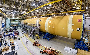 Ракета SLS 80-процентной готовности