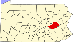 Localisation de Comté de Schuylkill(Schuylkill County)