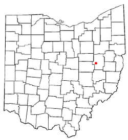 Vị trí trong Quận Tuscarawas, Ohio