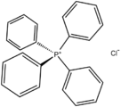 四苯基氯化鏻 (C6H5)4PCl，是对称的抗衡阳离子氯化物盐，常用于有机金属化学。