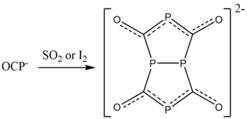 Phosphaethynolate reacting with sulfur dioxide