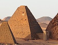 Pyramid of King Arqamani, Meroe Northern Cemetery
