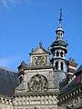 Detail van het Academiegebouw.