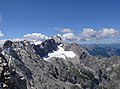 El Zugspitze, la muntanya més alta d'Alemanya,