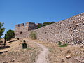 Vue extérieure de la forteresse.