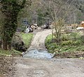 Passage a gué, ouvert aux véhicules motorisés (Royaume-Uni).