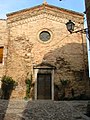 Acquaviva Picena - Kilise on cephesi