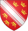 Blason actuel de la Région Alsace.