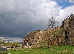 Granitbredder på Ros-floden i Bohuslav