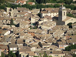 Skyline of Buis-les-Baronnies