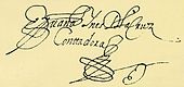 signature de Juana Inés de la Cruz