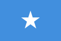 Vlag van Puntland gebruikt voor december 2009 (dezelfde als de vlag van Somalië)