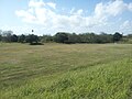 Remnants of the Fort Brown earthworks form the boundary of the Fort Brown Memorial Golf Course and the driving range.