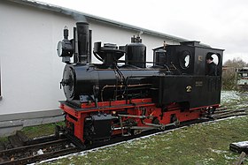 ドイツ・フランクフルト軽便鉄道博物館でレストアされたE103号機