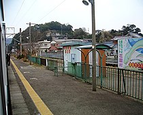 有田鉄道乗換口跡（2003年）