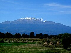 Puebla tomondan Iztaccíhuatl