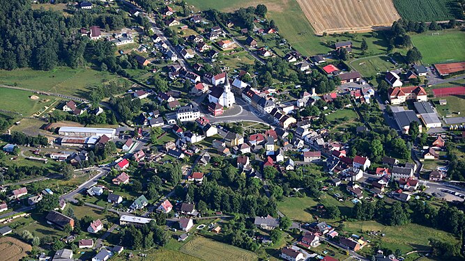 Panorama d'Osečná.