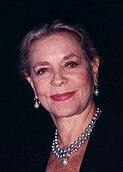 Photo of Lauren Bacall.