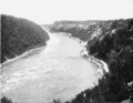 Cliché des gorges du Niagara de 1899