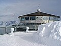 Vinterbilde av restauranten