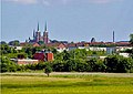 Vue générale de la cathédrale de Roskilde.