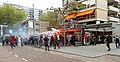 Rotterdam, Bar (café Barclay) an der Karel Doormanstraat - Feyenoord erzielt im Finale 1: 0