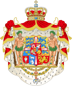 Frederik VII av Danmarks våpenskjold