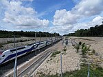 Випробування поїзда №746 на лінії LGV Рейн-Рона