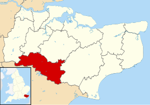 Танбридж-Уэллс на карте