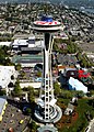 Pohľad na Space Needle počas Memorial Day