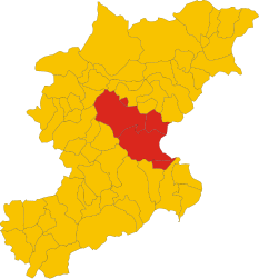 Unione montana Cadore Longaronese Zoldo – Mappa