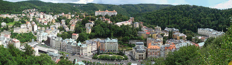 Peisaj cu panorama localității