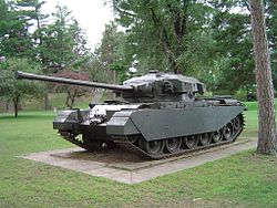 Centurion Mk III s dvacetiliberním kanónem