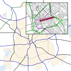 Location in Dallas