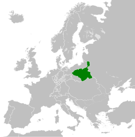 Localização de Ducado de Varsóvia