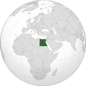 Location of Egypt