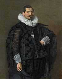 Frans Hals, Portrait de Jacob Olycan (1625).