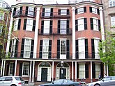 Headquarters House, 54-55 Beacon Street, pair of houses.